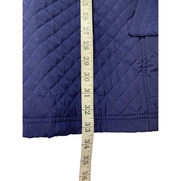 Gallery Woman Navy Blue Coat - Picture 5 of 9